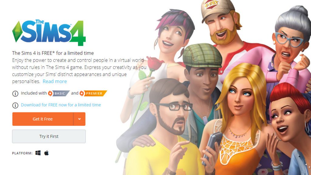 เกม The Sims 4 ดาวน์โหลดฟรี