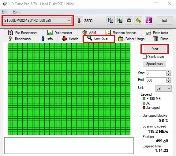 วิธีเช็คฮาร์ดดิสก์ (Harddisk) ว่าเสียหรือไม่