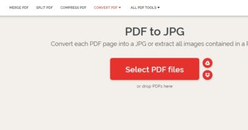 วิธีแปลงไฟล์ PDF เป็น JPG