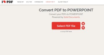วิธีแปลงไฟล์ PDF ให้เป็น PowerPoint