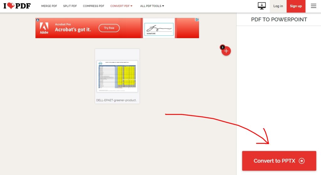 วิธีแปลงไฟล์ PDF ให้เป็น PowerPoint