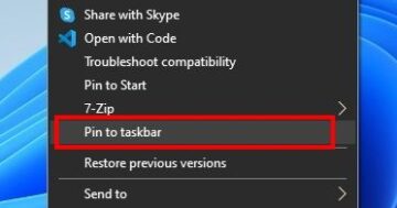 วิธีเพิ่ม icon taskbar windows 11