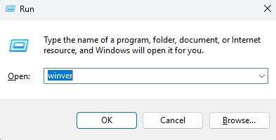 วิธีเช็คเวอร์ชั่น windows 10/11