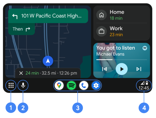 Android Auto เพิ่มฟีเจอร์ Google Meet